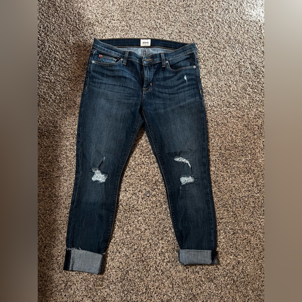 Krista Ankle Super Skinny Raw Hem